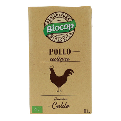 Caldo de Pollo BIO Biocop 1 L