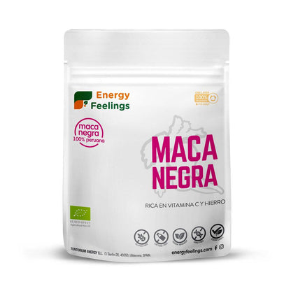 Pack 2x Maca negra ECO en polvo Energy Feelings 1 Kg