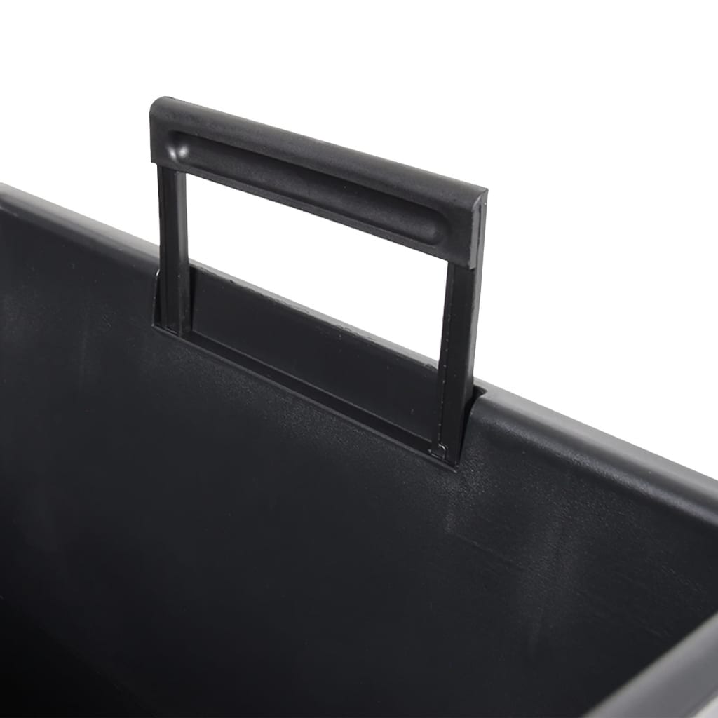 Macetero Con Interior Extraíble Pp Ratán Gris Antracita 21/32 L_5