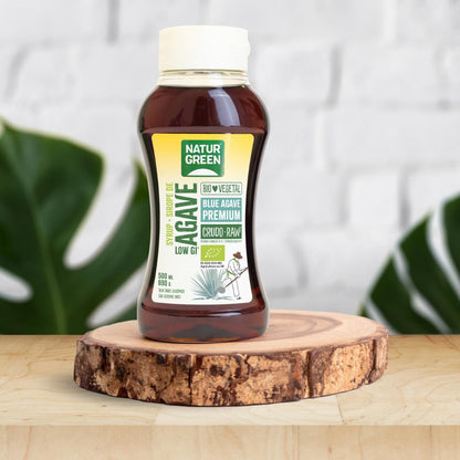 Pack 2 uds Sirope de Ágave Crudo Naturgreen 2 uds de 500 ml