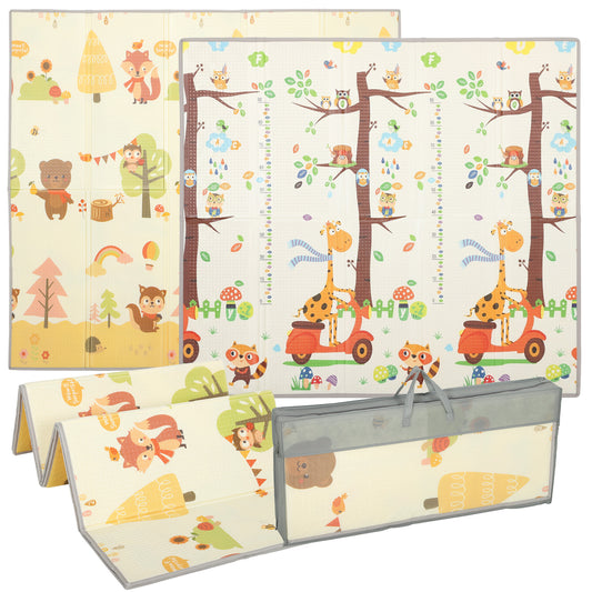 Aiyaplay Alfombra Infantil Plegable Y Reversible 200x180 Cm Antideslizante_0