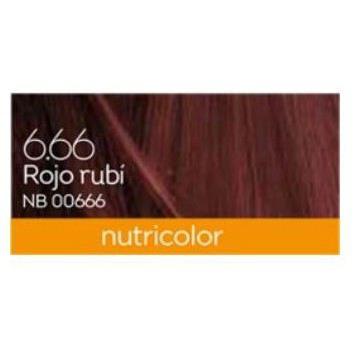 Tinte Rojo Rubí Dye 6.66 Biokap 140 ml