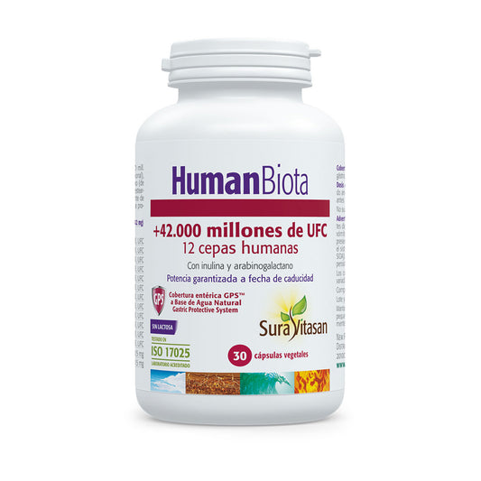 Human Biota Sura Vitasan 30 cápsulas