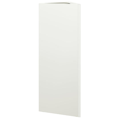 Jardinera Triangular Acero Blanco 30x26x75 Cm_5