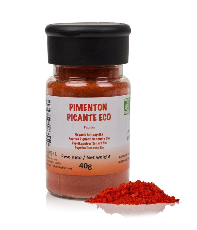 Pimentón En Polvo Ecológico | Sabor Picante 40 G_1