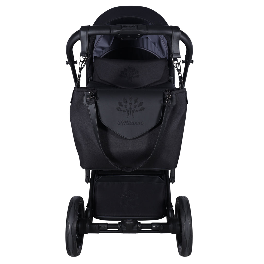 Milano Cochecito De Bebé Duo Negro_4