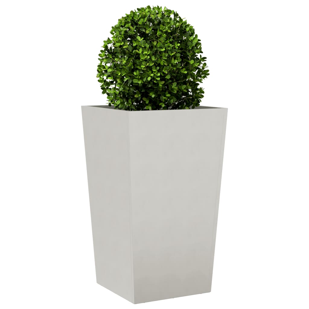 Jardineras 2 Uds De Acero Inoxidable 45x45x75 Cm_3