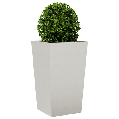 Jardineras 2 Uds De Acero Inoxidable 45x45x75 Cm_3