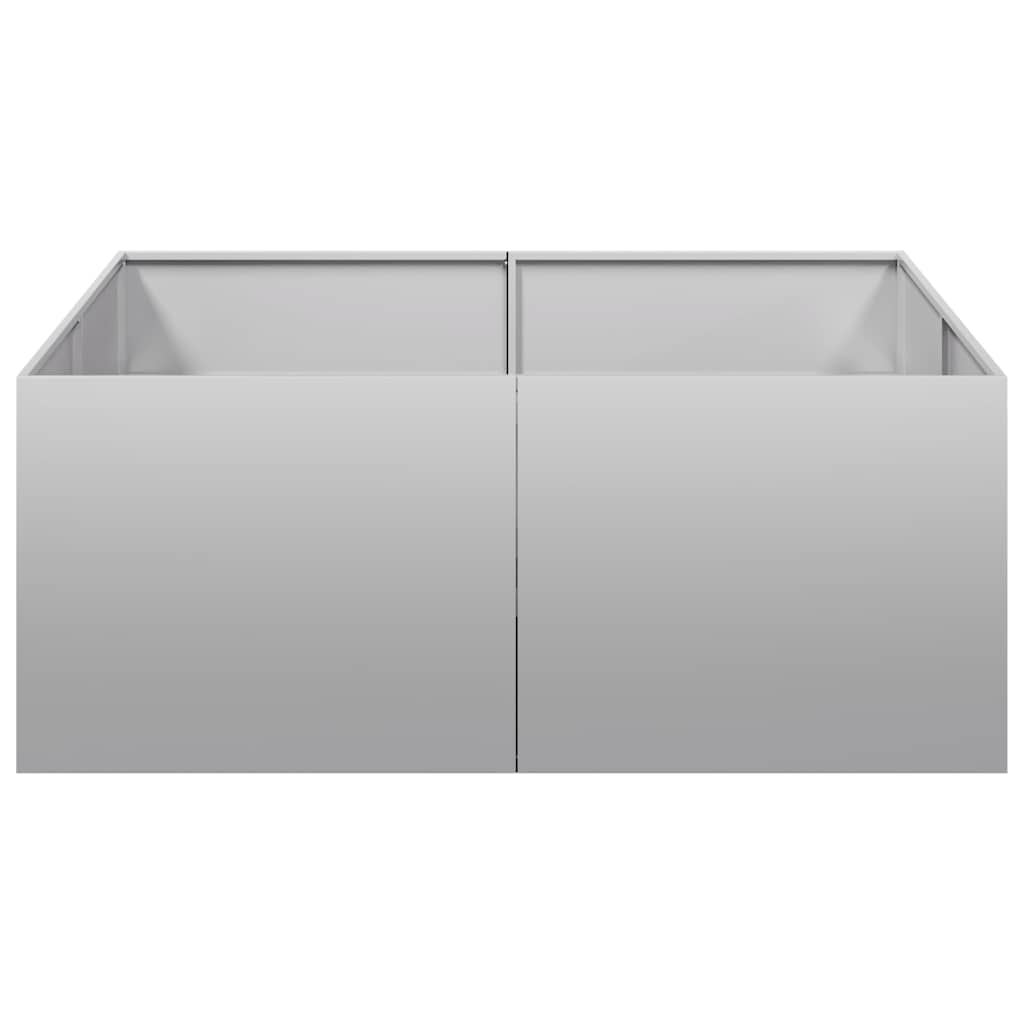 Jardinera 100x100x40 Cm De Acero Galvanizado_3