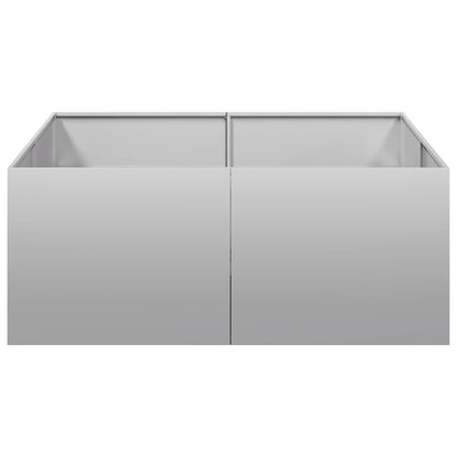 Jardinera 100x100x40 Cm De Acero Galvanizado_3