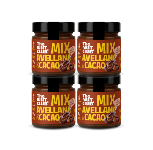 Pack crema de avellanas y cacao 4 uds The Nut Club 800g_0