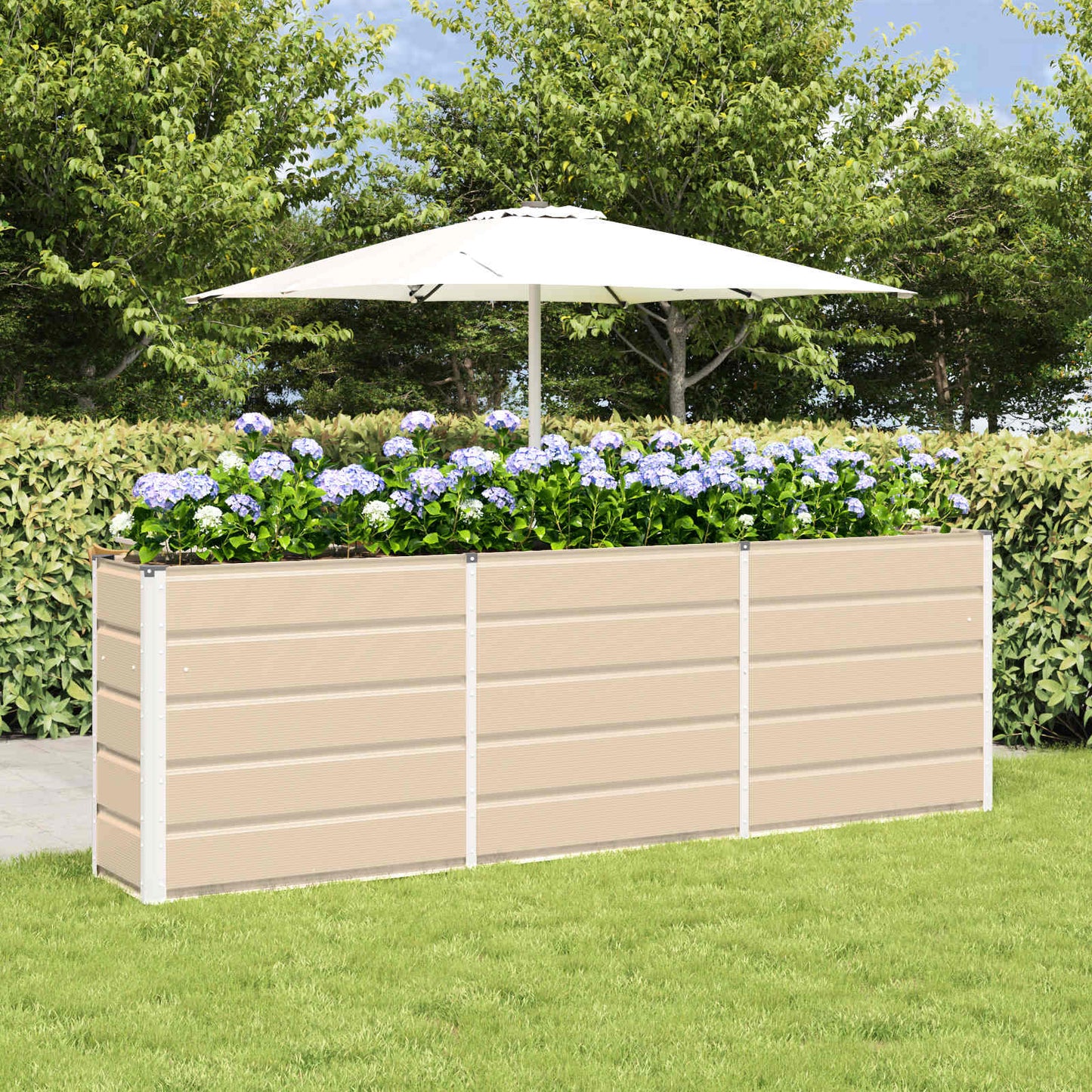 Jardinera Marfil 240 X 40 X 75 Cm Acero_1