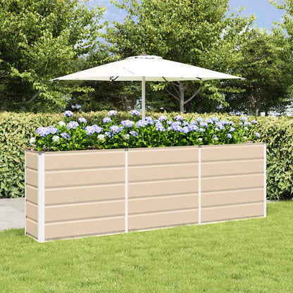 Jardinera Marfil 240 X 40 X 75 Cm Acero_1