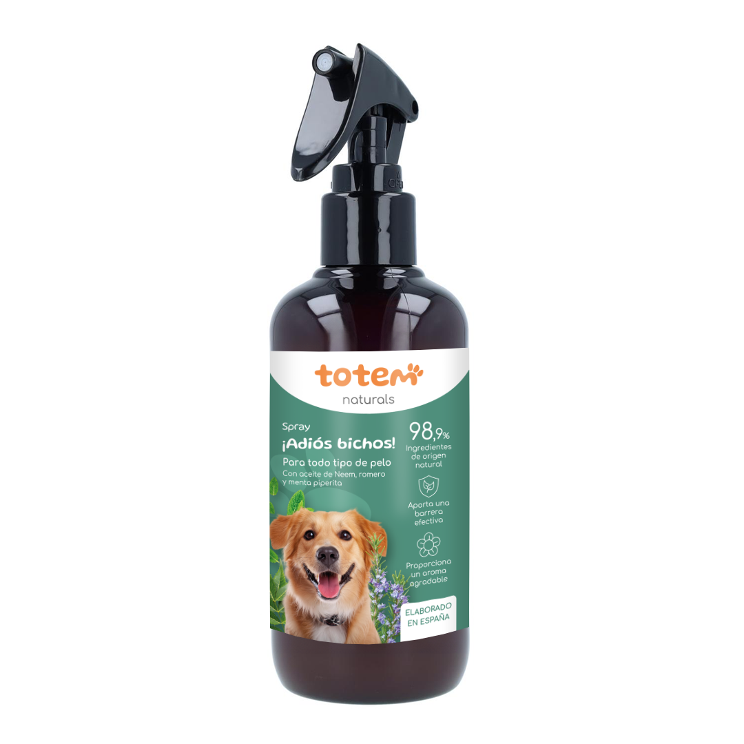 Pack Repelente para perros Champú  + Spray Totem Naturals