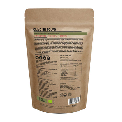 Hojas De Olivo Bio En Polvo 500g - Orgánica Superfoods_1