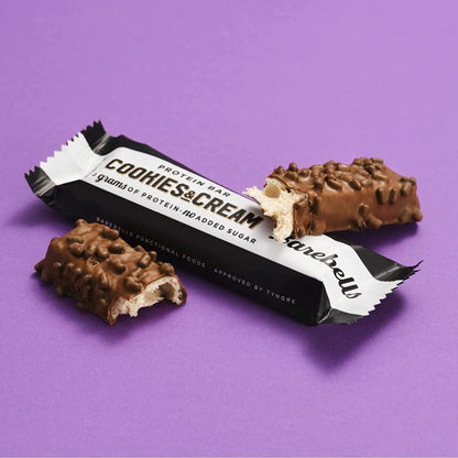 Caja De 12 Barritas de 55gr Sabor Cookies &amp; Cream Barebells_1