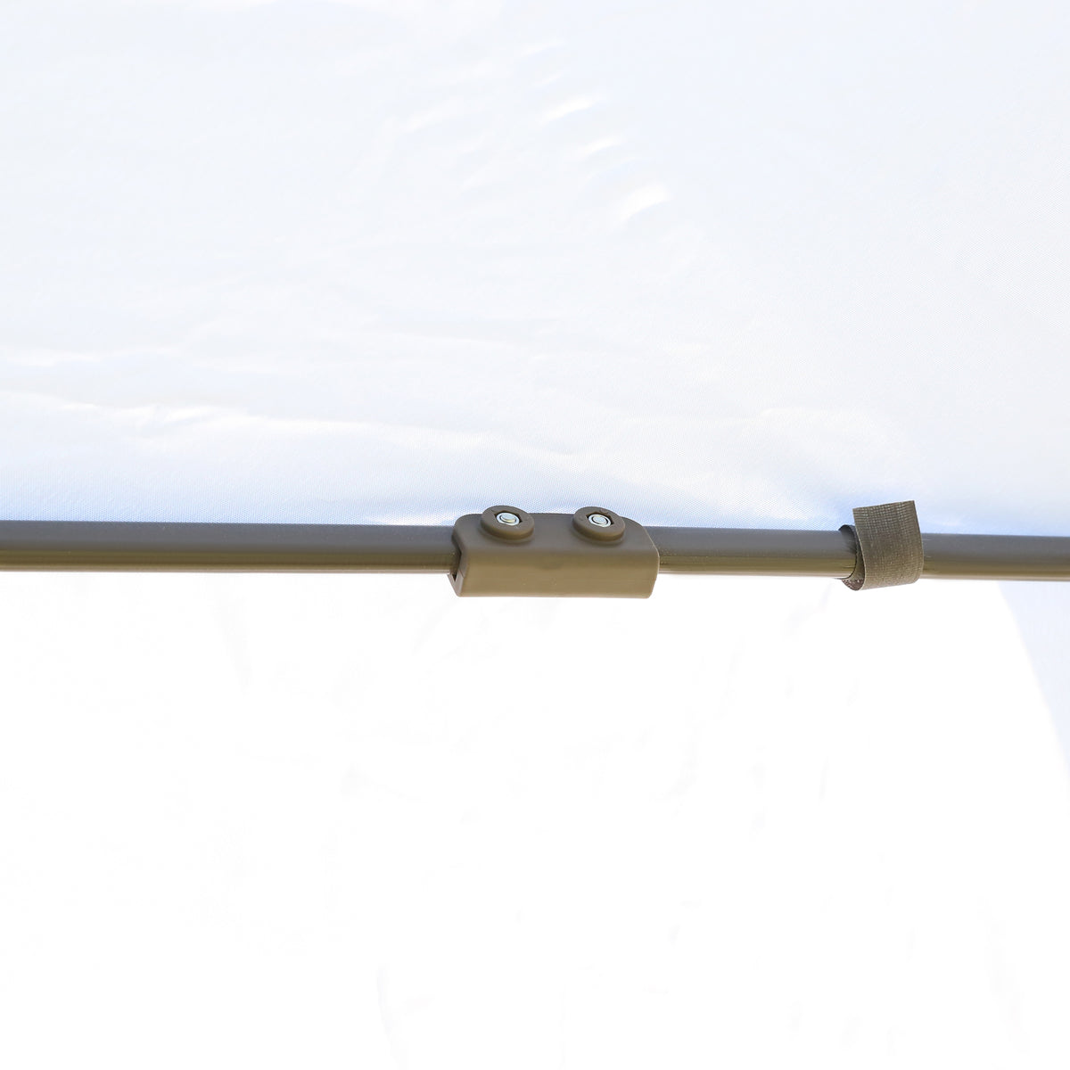 Outsunny Carpa Plegable Hexagonal 4,05x3,4x2,85 M Con Doble Techo Beige_4