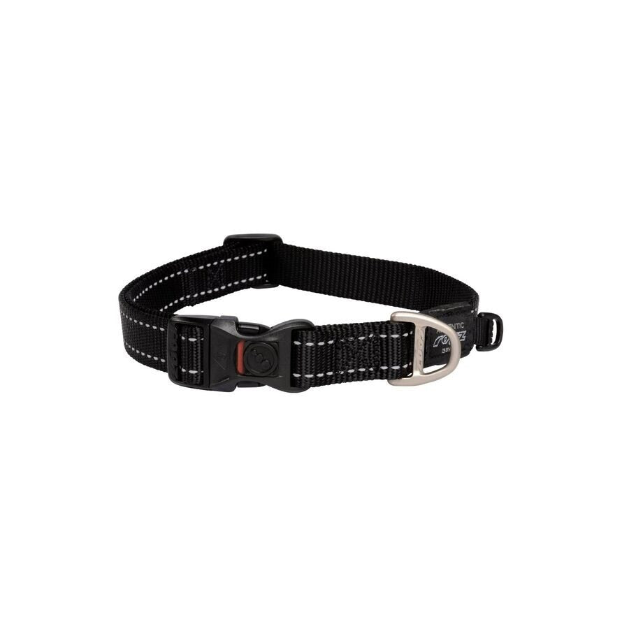 Collar Para Perro, Modelo Classic De Rogz Color Negro. Talla S (8-14kg)_0