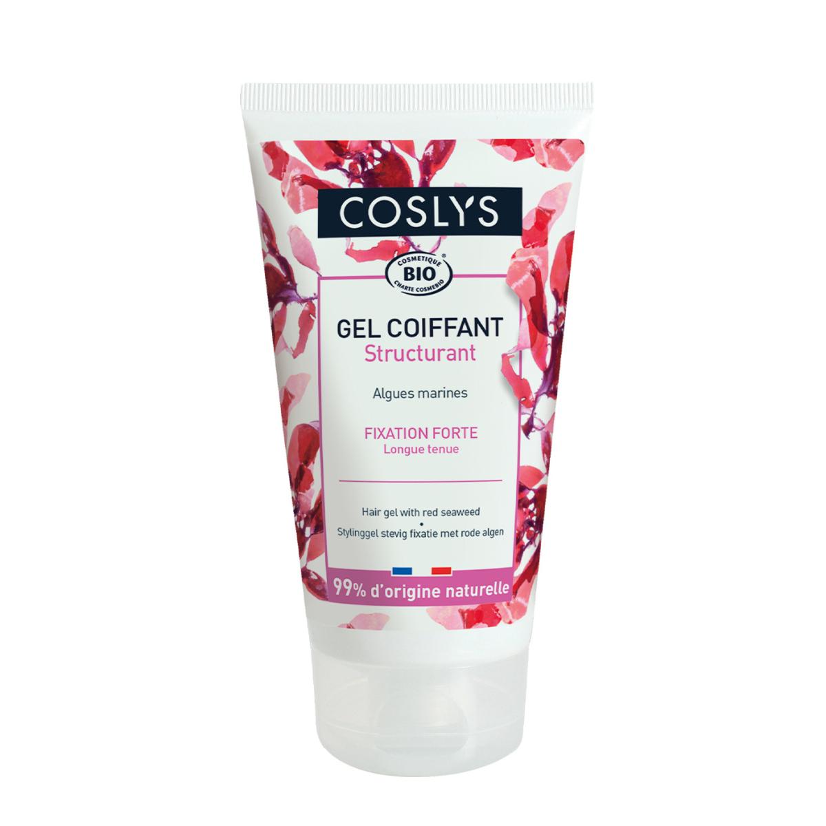 Gel fijador fuerte con algas rojas Coslys, 150 ml