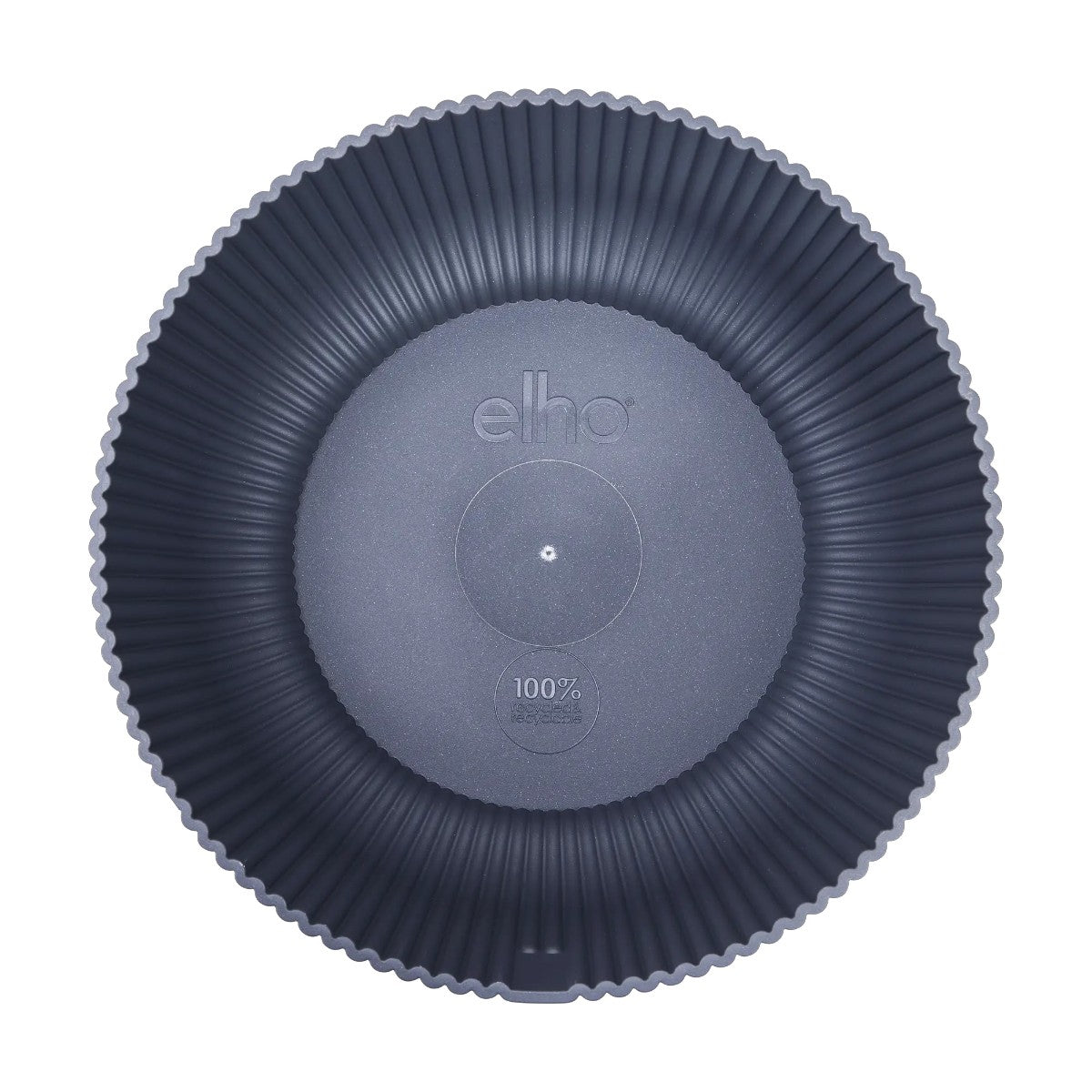 Maceta Antracita Vibes Fold Bowl Elho 25cm 100% reciclado