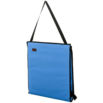 Outsunny Conjunto De 2 Esterillas De Playa Plegable 142x51x40 Cm Azul_4
