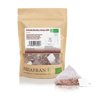 Infusión De Rooibos Naranja Ecológica En Pirámides | Calidad | Frisafran 30 Uds_2