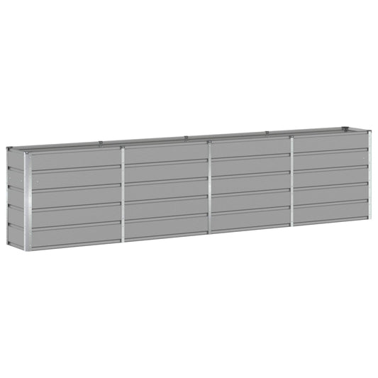Jardinera Gris Claro 320 X 40 X 75 Cm Acero_0