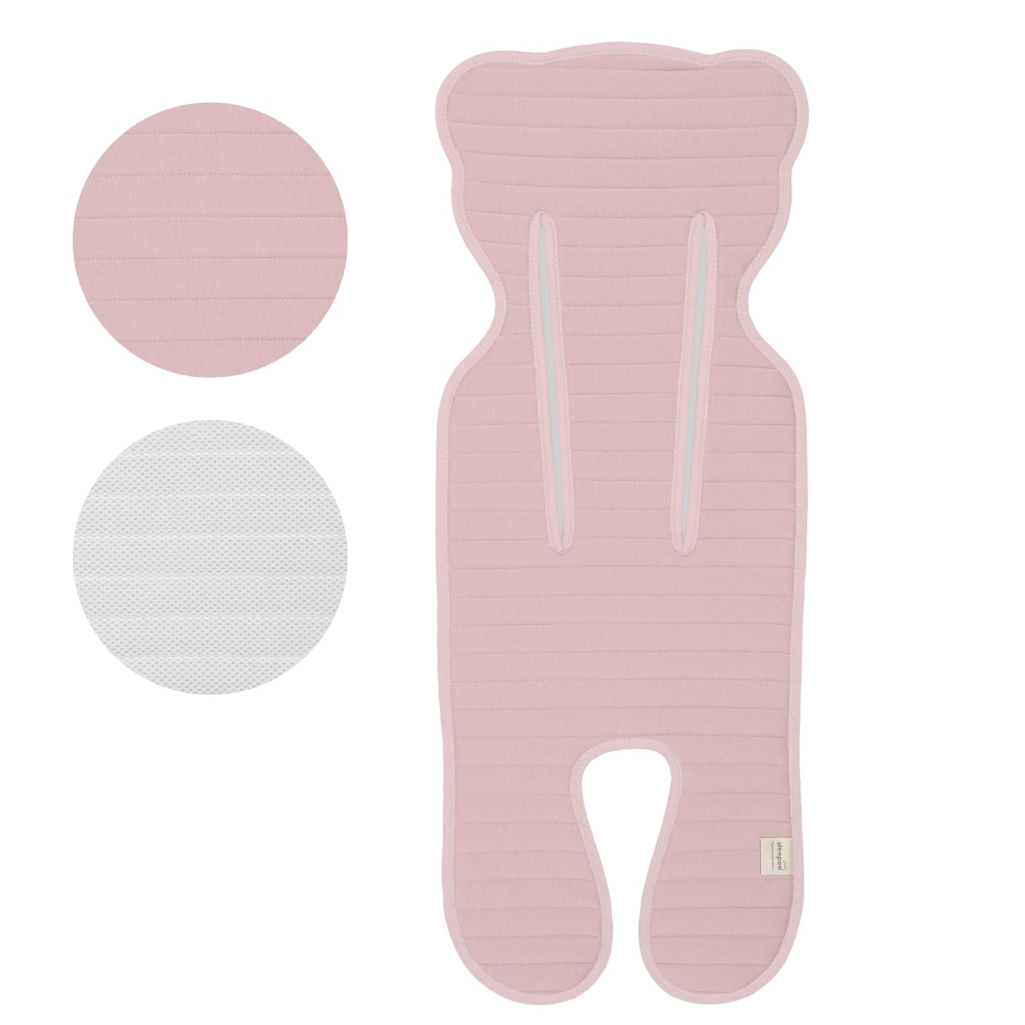 Colchoneta Unviersal Transpirable Para Silla De Paseo Rose_1