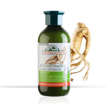 Acondicionador Ginseng y Salvia revitaliza y suaviza Corpore Sano, 300 ml