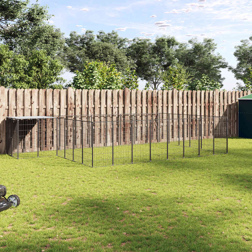 Perrera Negra 15,73 M² Acero_1