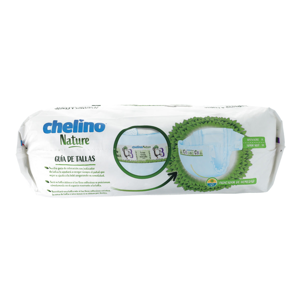 Pañales T3 4-10 kg Chelino Nature 36 uds