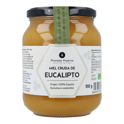 Miel Cruda de Eucalipto Planeta Huerto 950 g