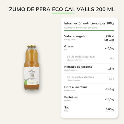 Información nutricional