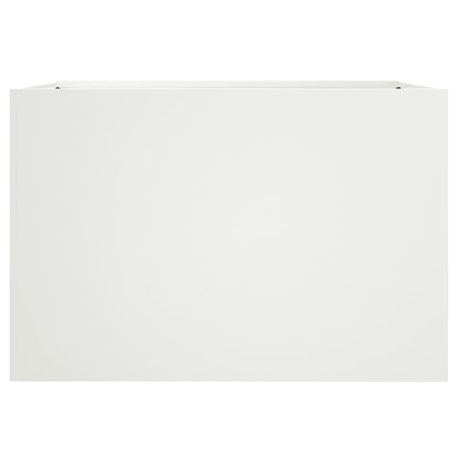 Jardinera Acero Blanco 62x47x46 Cm_4