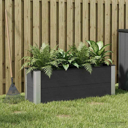 Arriate Elevado Negro 100 X 30 X 36 Cm_1