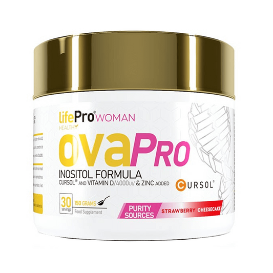 Ovapro Inositol Formula - 150g - Tarta De Queso Y Fresa - Especial Mujer - Lifepro_0