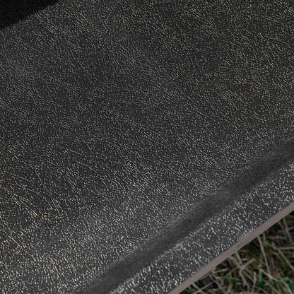 Pawhut Conejera De Madera Exterior Con Techo Abrible Y Comedero 122x50x101 Cm_4