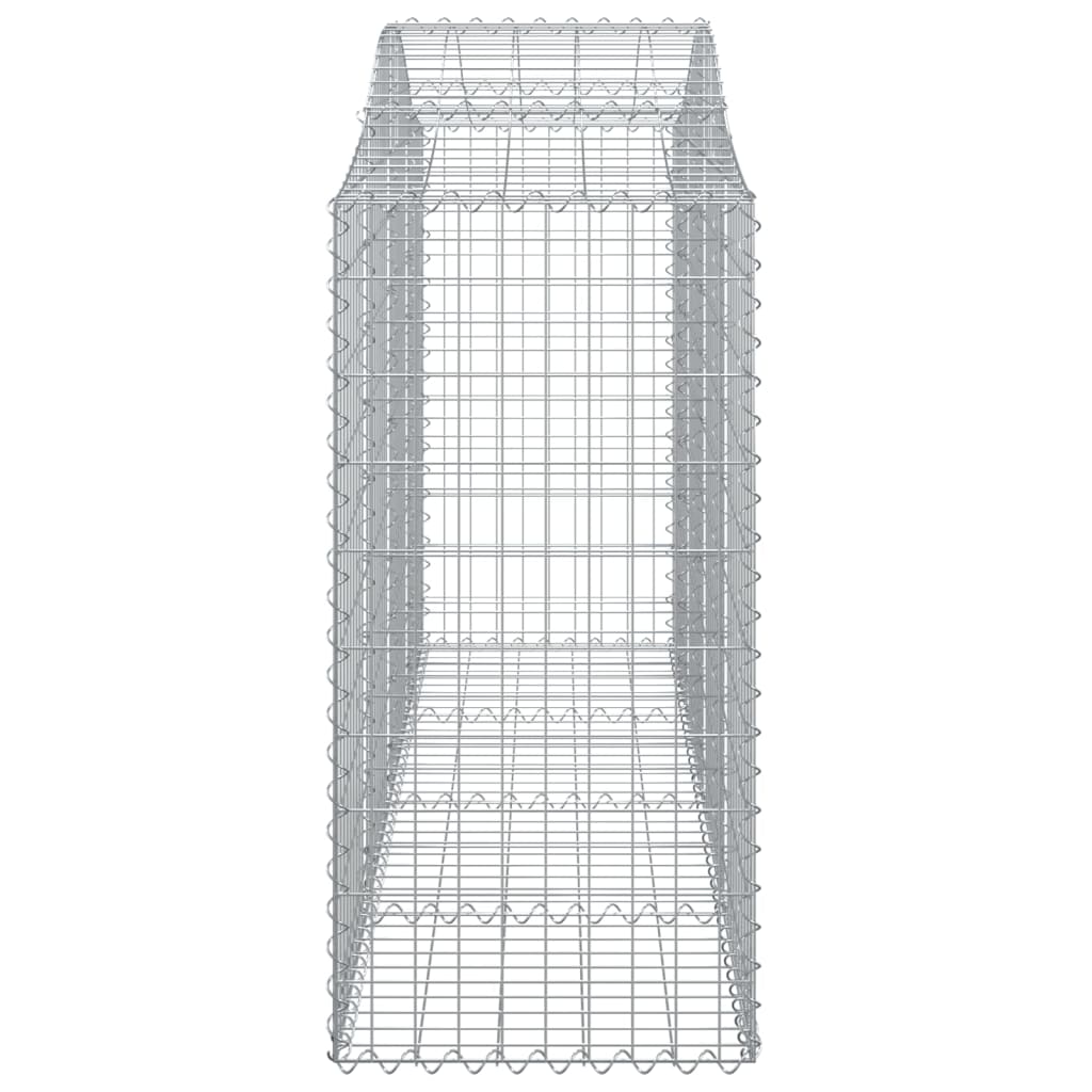 Cestas De Gaviones 25 Uds Forma De Arco Hierro 200x50x100/120cm_4