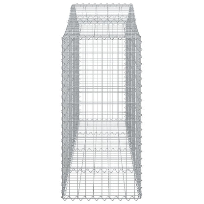 Cestas De Gaviones 4 Uds Forma De Arco Hierro 200x50x100/120cm_4