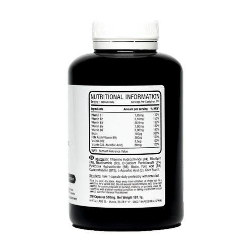 Vitamina B Complex Hivital 210 cápsulas veganas