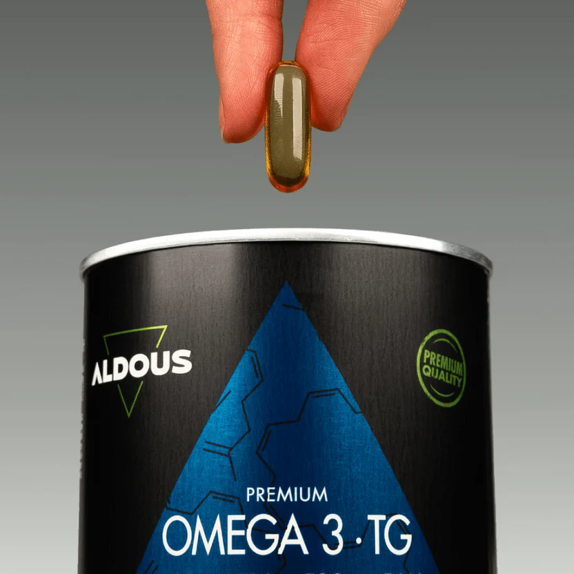 Omega 3 Capsulas Premium 1000 mg EPA y 500 mg DHA Aldous Bio 150 Cápsulas