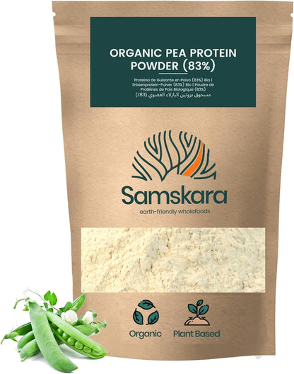 Proteína De Guisante Fermentada Bio - 3kg | Proteína Vegetal Ecológica Vegana Para Batidos Y Repostería_0