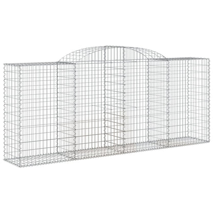 Cestas Gaviones 15 Uds Forma De Arco Hierro 300x50x120/140 Cm_2