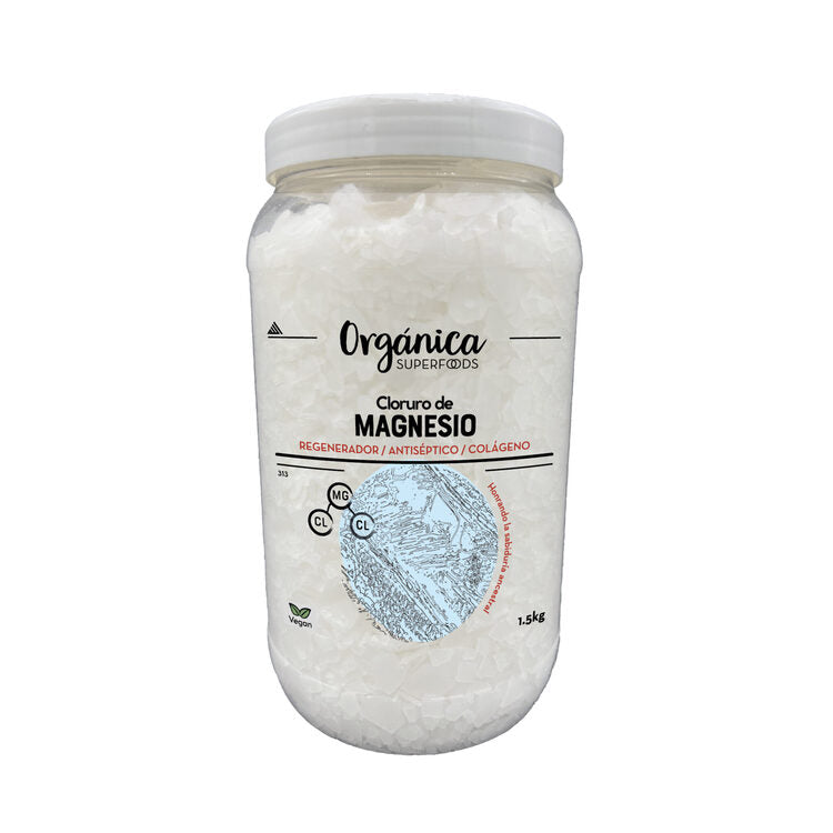 Cloruro De Magnesio En Copos 1kg - Orgánica Superfoods_0