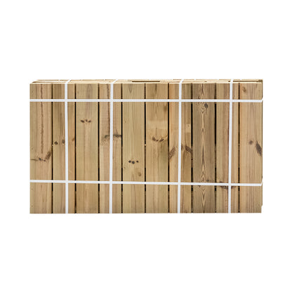 Jardinera De Madera Para Exterior Atrium Hortalia 100x34x60 Cm_4