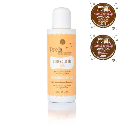 Gel &amp; Champú de baño Carelia 200 ml