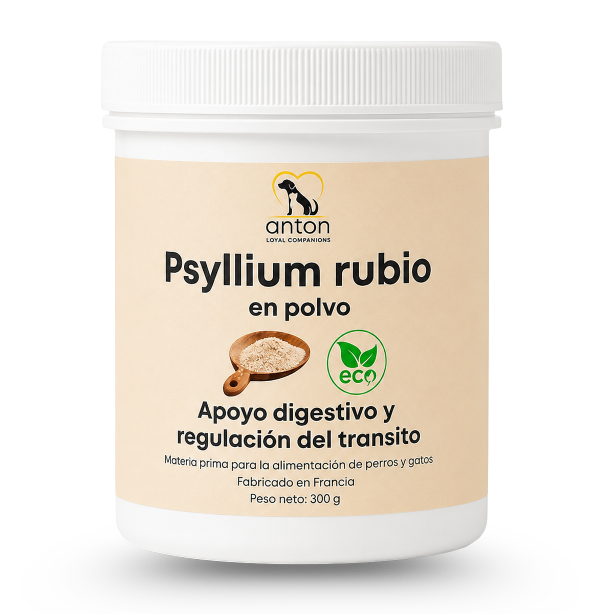 Psyllium ECO para perros y gatos – Tránsito intestinal – 300 g_0