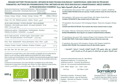 Mitades De Nuez Pecana Mantecosa - Envasadas Al Vacío - Pack 2 X 600g (2 Envases Retail) | Fruto Seco Ecológico Premium_2