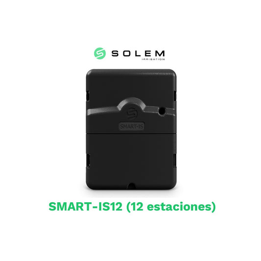 Programador Solem Smart-is 24v 12 Estaciones (wifi/bluetooth) - Riego Inteligente_0