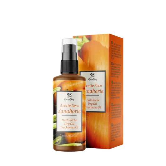 QKnatur - Aceite Seco De Zanahoria. Rápida Absorción, Hidratación Para La Piel Y El Pelo - 100 Ml.- Bronceador Natural_0
